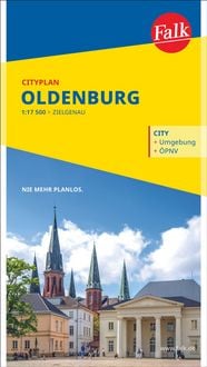 Produktbild: Falk Cityplan Oldenburg 1:17 500