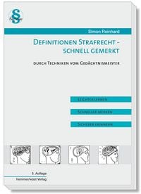 Produktbild: Definition Strafrecht - schnell gemerkt