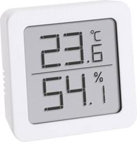 Produktbild: TFA Dostmann Thermo-/Hygrometer Wei&szlig; 30.5051.02