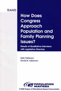 Produktbild: How Does Congress Approach Family Planning Issues?