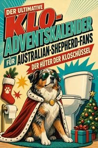 Produktbild: Der ultimative Klo-Adventskalender f&uuml;r Australian-Shepherd-Fans