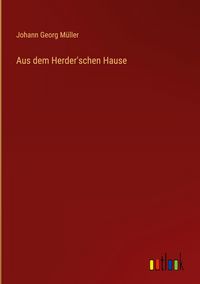 Produktbild: Aus dem Herder'schen Hause