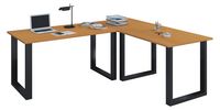 Produktbild: U Schreibtisch Eckschreibtisch L Form 190x190x50