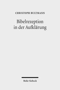 Produktbild: Bibelrezeption in der Aufkl&auml;rung