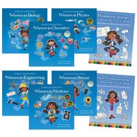 Produktbild: Women in Stem Hardcover Book Set with Coloring and Activity Books