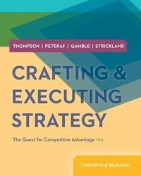 Produktbild: Crafting & Executing Strategy: Concepts and Readings W/ Connect