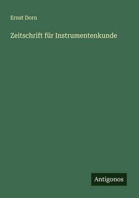 Produktbild: Zeitschrift f&uuml;r Instrumentenkunde