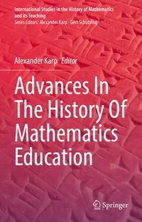 Produktbild: Advances In The History Of Mathematics Education