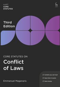 Produktbild: Core Statutes on Conflict of Laws