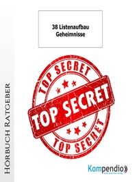 Produktbild: 38 Listenaufbau-Geheimnisse
