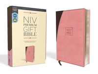 Produktbild: Niv, Premium Gift Bible, Leathersoft, Pink/Brown, Red Letter Edition, Comfort Print