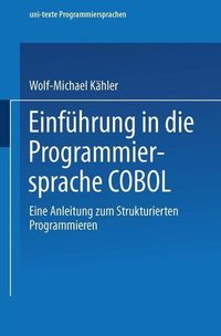 Produktbild: Einf&uuml;hrung in die Programmiersprache COBOL
