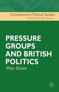 Produktbild: Pressure Groups and British Politics