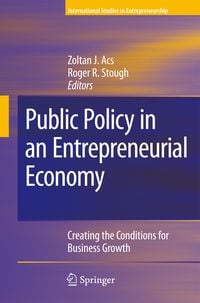 Produktbild: Public Policy in an Entrepreneurial Economy