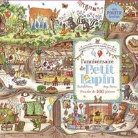 Produktbild: L'anniversaire de Petit Lapin : puzzle de 100 pi&egrave;ces