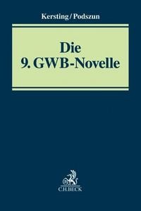 Produktbild: Die 9. GWB-Novelle