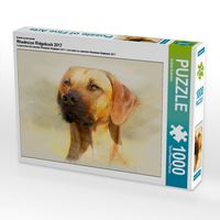 Produktbild: CALVENDO Puzzle Ein Motiv aus dem Kalender Rhodesian Ridgeback 2017 | 1000 Teile Lege-Gr&ouml;&szlig;e 64x48cm Foto-Puzzle f&uuml;r gl&uuml;ckliche Stunden