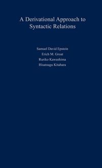 Produktbild: Derivational Approach to Syntactic Relations