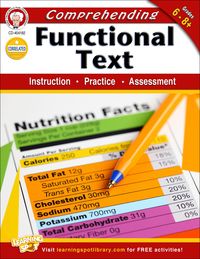 Produktbild: Comprehending Functional Text, Grades 6 - 8