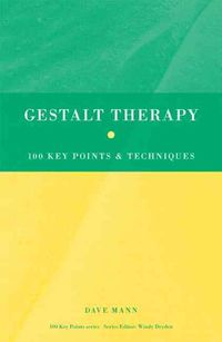 Produktbild: Mann, D: Gestalt Therapy