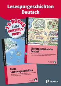 Produktbild: Doppelband: Lesespurgeschichten Deutsch - Sek