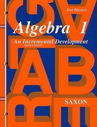 Produktbild: Algebra 1: Test Masters
