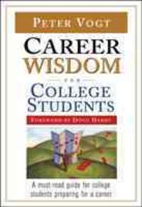 Produktbild: Vogt, P: Career Wisdom for College Students