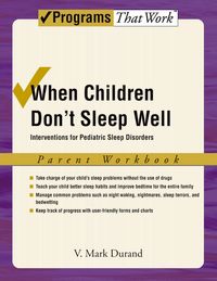 Produktbild: When Children Don't Sleep Well