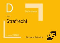 Produktbild: Definitionen Strafrecht