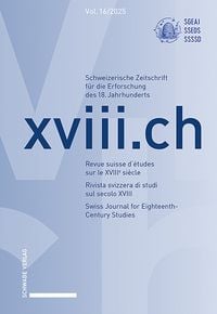 Produktbild: Xviii.ch, Vol. 16/2025