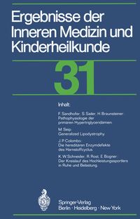 Produktbild: Ergebnisse der Inneren Medizin und Kinderheilkunde