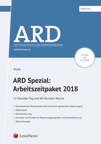 Bild vom Artikel ARD Spezial: Arbeitszeitpaket 2018 vom Autor Martin Risak