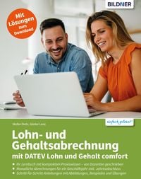 Produktbild: Lohn- und Gehaltsabrechnung 2023 mit DATEV Lohn und Gehalt comfort