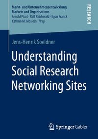 Produktbild: Understanding Social Research Networking Sites