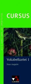Produktbild: Cursus &ndash; Neue Ausgabe / Cursus &ndash; Neue Ausgabe Vokabelkartei 1
