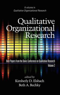 Produktbild: Qualitative Organizational Research, Best Papers from the Davis Conference on Qualitative Research, Vol 2
