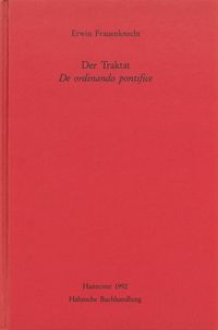 Produktbild: Der Traktat De ordinando pontifice