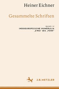 Produktbild: Heiner Eichner: Gesammelte Schriften