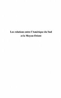 Produktbild: Les relations entre l'ameriquedu sud et
