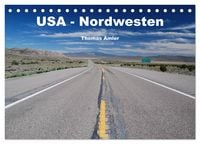 Produktbild: USA - Nordwesten (Tischkalender 2026 DIN A5 quer), CALVENDO Monatskalender