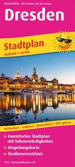 Produktbild: Dresden Stadtplan 1:16 000