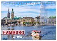 Produktbild: Hamburg Events (Tischkalender 2027 DIN A5 quer), CALVENDO Monatskalender