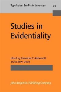 Produktbild: Studies in Evidentiality