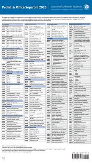 Produktbild: Pediatric Office Superbill 2026