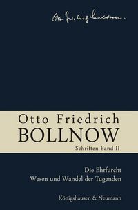 Produktbild: Otto Friedrich Bollnow: Schriften 2