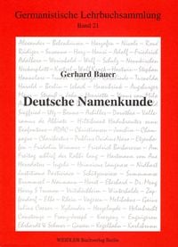 Produktbild: Deutsche Namenkunde