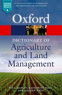 Produktbild: A Dictionary of Agriculture and Land Management
