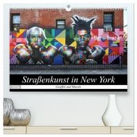 Produktbild: Stra&szlig;enkunst in New York - Graffiti und Murals (hochwertiger Premium Wandkalender 2026 DIN A2 quer), Kunstdruck in Hochglanz