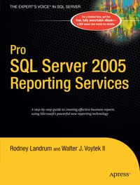 Produktbild: Pro SQL Server 2005 Reporting Services