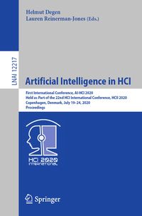 Produktbild: Artificial Intelligence in HCI